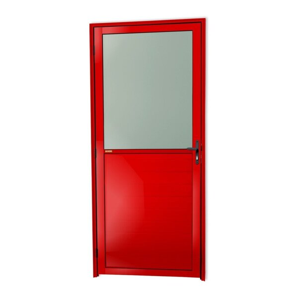 Porta Meia Lambril Meia Vidrão Super 25 Vidro Boreal 210cm X
