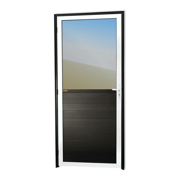 Porta Meia Lambril Meia Vidrão Super 25 Vidro Reflex 210cm X