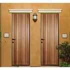 Porta Mexicana Em Madeira Maciça Tauari Mapaf 80cm X 210cm