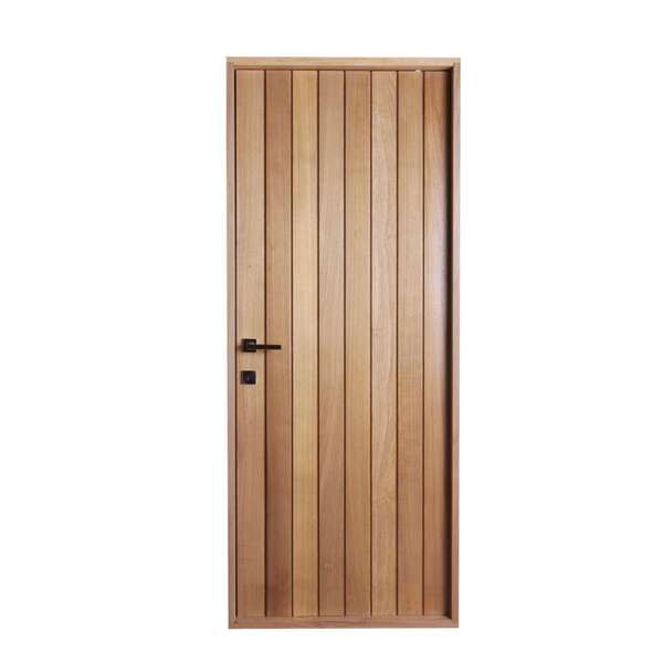 Porta Mexicana Montada Em Madeira Maciça Tauari Mapaf 70cm X