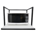 Porta Microondas Ou Forno Elétrico Em Metalon E Mdf Branco