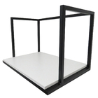 Porta Microondas Ou Forno Elétrico Em Metalon E Mdf Branco