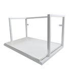 Porta Microondas Ou Forno Elétrico Em Metalon E Mdf Branco