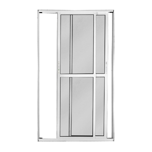 Foto de Porta de Correr Alumínio Pintado 2,10x1,50m Atlântica