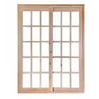 Porta Montada Balcão de Madeira Eucalipto Ambos os Lados 2,13x1,60m Rondosul