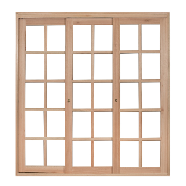 Porta Montada Balcão de Madeira Eucalipto Direito 2,13x1,60m Rondosul