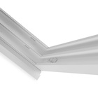 Porta Montada Balcão Plástico PVC 2,15x1,2m Shine