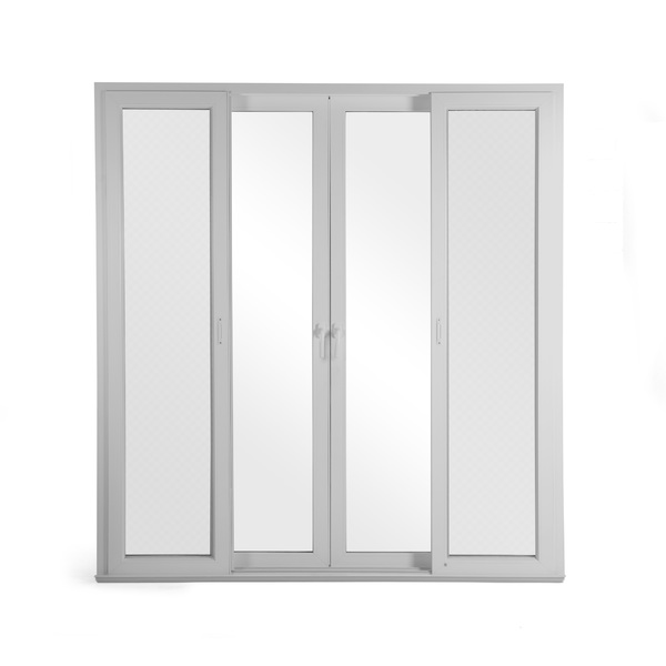 Porta Montada Balcão Plástico PVC 2,15x2m Shine