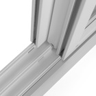 Porta Montada Balcão Plástico PVC 2,15x2m Shine