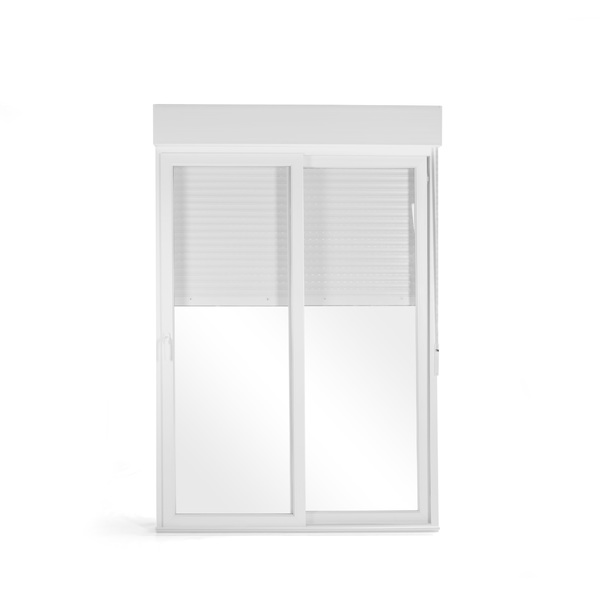 Porta Montada Balcão Lisa Plástico PVC 2,37x1,6m Shine