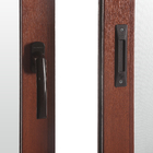 Porta Montada Balcão Plástico PVC 2,37x2m Shine