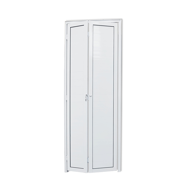 Porta Montada Camarão Lambri Metal Alumínio Super 25 Direito 2,10x0,70m Brimak