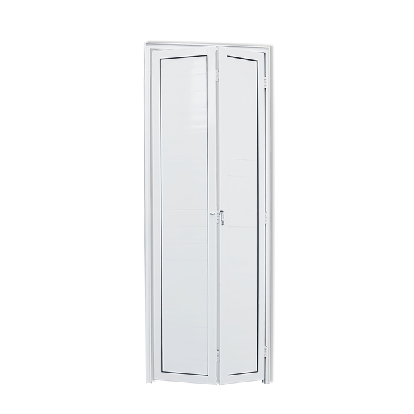 Porta Montada Camarão Lambri Metal Alumínio Super 25 Esquerdo 2,10x0,60m Brimak