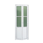 Porta Montada Camarão Lambri com Visor Metal Alumínio Super 25 Esquerdo 2,10x0,60m Brimak