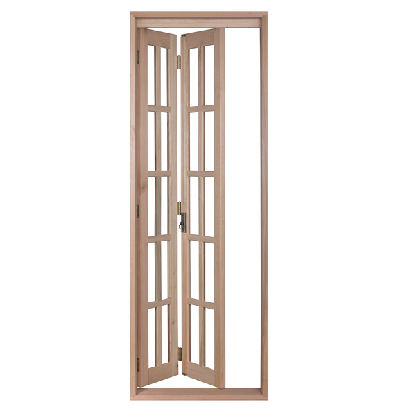 Porta Montada Camarão de Madeira Eucalipto Esquerdo 2,13x0,845m Rondosul