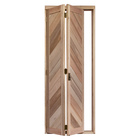 Porta Montada Camarão Lisa Madeira Eucalipto Maciça EWK P27 Esquerdo 2,13x0,845m Rondosul