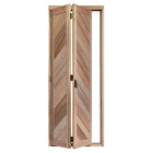 Porta Montada Camarão Lisa Madeira Eucalipto Maciça EWK P27 Esquerdo 2,13x0,945m Rondosul