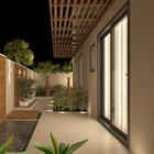 Porta Montada de Correr Lisa Metal Alumínio Ambos os Lados 2,15x2m 3A