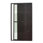 Porta Montada de Correr Alumínio 210x150cm Esquerdo Brimak