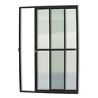 Porta Montada de Correr Alumínio 210x150cm Esquerdo Brimak