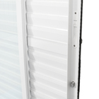 Porta Montada de Correr Lisa Metal Ambos os Lados 2,15x2,00m 3A Alumínio