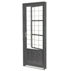 Porta Montada de Giro Postigo Aço Direito 2,15x0,84m Green CRV