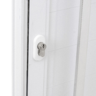 Porta Montada de Giro com Puxador Lambri Alumínio Esquerdo 2,15x0,98m 3A