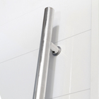 Porta Montada de Giro Multiponto Lambri com Visor Alumínio Direito 2,15x1,2m 3A