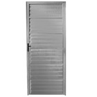 Porta Veneziana Giro Alumínio Brilhante 2,10x0,76m Atlântica