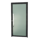 Porta Montada de Giro com Puxador Alumínio 210x100cm Esquerdo Brimak