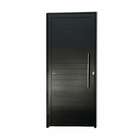 Porta Montada de Giro com Puxador Alumínio 210x90cm Direito Brimak