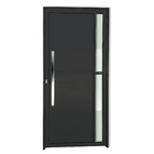 Porta Montada de Giro Lambri Alumínio 210x90cm Esquerdo Brimak