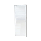 Porta Montada de Giro Veneziana Metal Alumínio Linha 25 Direito 2,10x0,86m Brimak