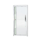 Porta Montada de Giro Lambri com Visor Metal Alumínio Super 25 Visione Direito 2,10x0,90m Brimak