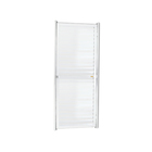 Porta Montada de Giro Veneziana Metal Alumínio Linha 25 Esquerdo 1,80x0,60m Brimak