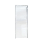 Porta Montada de Giro Veneziana Metal Alumínio Linha 25 Esquerdo 2,10x0,70m Brimak