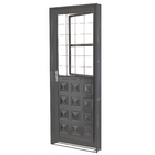 Porta Montada de Giro Postigo de Aço Direito 2,15x0,84m CRV