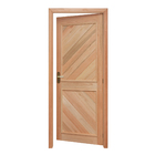 Porta Montada de Giro Lisa Madeira Eucalipto Maciça EWK P12 Direito 2,13x0,845m Rondosul