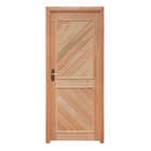 Porta Montada de Giro Lisa Madeira Eucalipto Maciça EWK P12 Direito 2,13x0,945m Rondosul