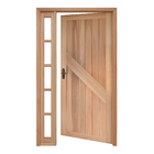 Porta Montada de Giro Lisa Madeira Eucalipto Maciça EWK P14 Direito 2,13x1,19m Rondosul