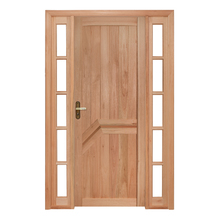 Porta Montada de Giro Lisa Madeira Eucalipto Maciça EWK P13 Direito 2,13x1,44m Rondosul