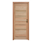 Porta Montada de Giro Lisa Madeira Eucalipto Maciça EWK P28 Esquerdo 2,13x0,845m Rondosul