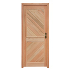 Porta Montada de Giro Lisa Madeira Eucalipto Maciça EWK P12 Esquerdo 2,13x0,945m Rondosul
