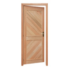Porta Montada de Giro Lisa Madeira Eucalipto Maciça EWK P12 Esquerdo 2,13x0,945m Rondosul