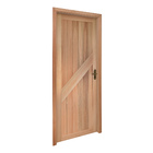 Porta Montada de Giro Lisa Madeira Eucalipto Maciça EWK P14 Esquerdo 2,13x0,945m Rondosul
