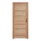 Porta Montada de Giro Lisa Madeira Eucalipto Maciça EWK P28 Esquerdo 2,13x0,945m Rondosul