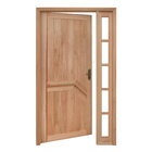 Porta Montada de Giro Lisa Madeira Eucalipto Maciça EWK P13 Esquerdo 2,13x1,09m Rondosul