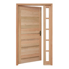 Porta Montada de Giro Lisa Madeira Eucalipto Maciça EWK P28 Esquerdo 2,13x1,09m Rondosul