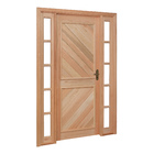 Porta Montada de Giro Lisa Madeira Eucalipto Maciça EWK P12 Esquerdo 2,13x1,44m Rondosul