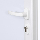 Porta Montada de Giro Lisa Metal Direito 2,15x0,88m 3A Alumínio